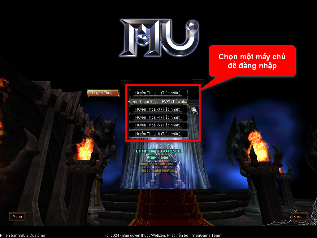 Chức năng chính của Game MU Định Mệnh